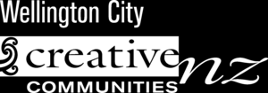 Creative Communities Wellington Logo. 